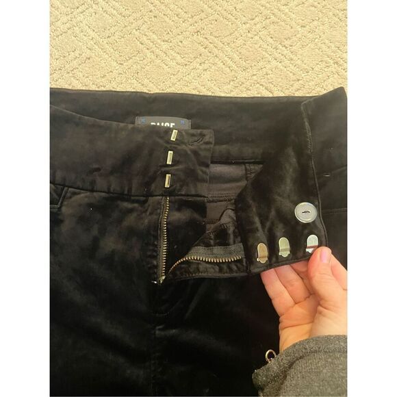 NWT Paige Velvet Ankle Flare Pants - Picture 5 of 8